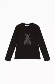 Детский лонгслив J051 Patrizia Pepe, черный