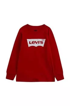 Детский лонгслив Levi's., красный