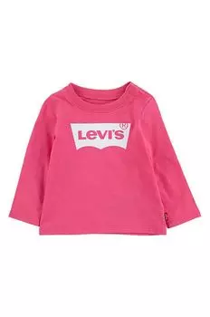 Детский лонгслив Levi's., розовый