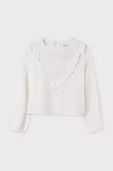 Детский лонгслив Mayoral, белый