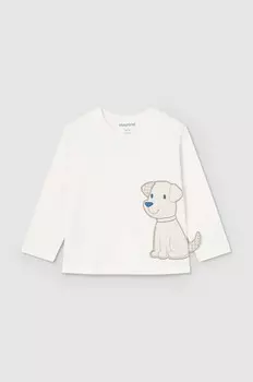 Детский лонгслив Mayoral, бежевый