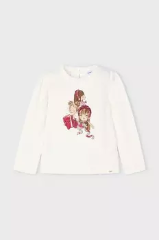 Детский лонгслив Mayoral, фиолетовый