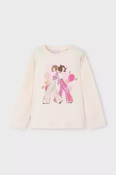 Детский лонгслив Mayoral, фиолетовый