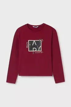 Детский лонгслив Mayoral, красный