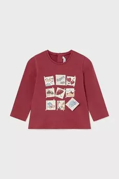 Детский лонгслив Mayoral, красный