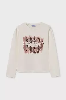 Детский лонгслив Mayoral, розовый