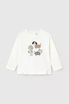 Детский лонгслив Mayoral, розовый