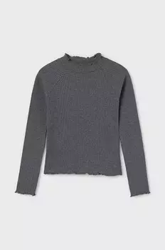 Детский лонгслив Mayoral, серый