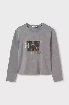 Детский лонгслив Mayoral, серый