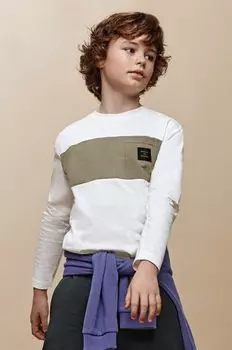 Детский лонгслив Mayoral., зеленый