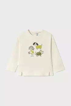 Детский лонгслив Mayoral, зеленый