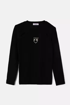 Детский лонгслив Pinko Up, черный