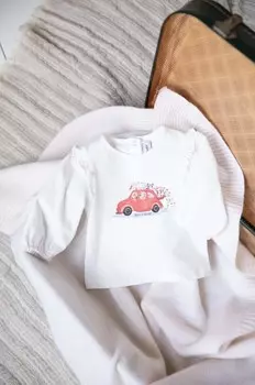 Детский лонгслив Tartine Et Chocolat, белый