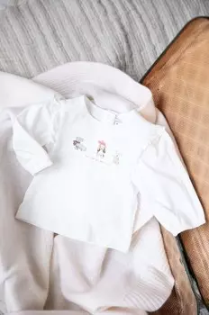 Детский лонгслив Tartine Et Chocolat, оранжевый