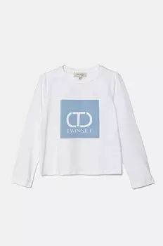 Детский лонгслив Twinset, белый