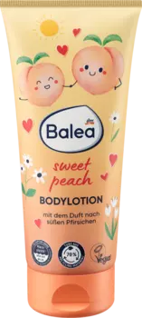 Детский лосьон для тела Сладкий персик 200мл Balea