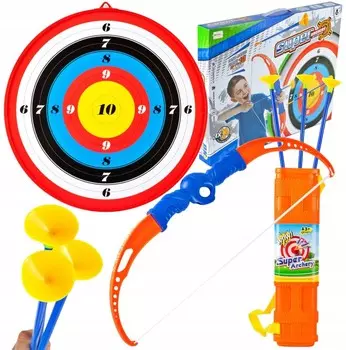 Детский лук с безопасной мишенью для стрел U282 elektrostator