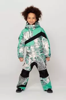 Детский лыжный комбинезон Gosoaky TEEN WOLF, зеленый