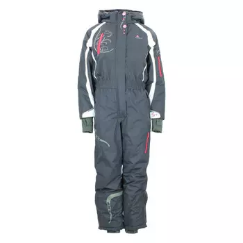 Детский лыжный комбинезон Peak Mountain, цвет black/carbon grey/black