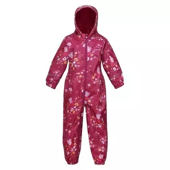 Детский лыжный комбинезон Regatta, цвет rosa fresa/paprika orange