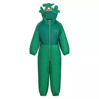 Детский лыжный комбинезон Regatta, зеленый