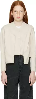 Детский многослойный кардиган MM6 Maison Margiela