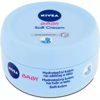 Детский мягкий крем для лица и тела 200мл, Nivea