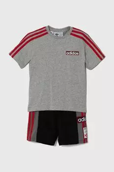 Детский набор adidas Originals, серый