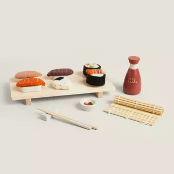 Детский набор для суши игрушка Zara Home, дерево