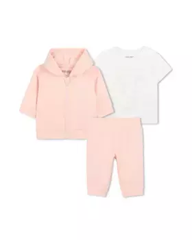 Детский набор из 3 предметов, футболка и спортивный костюм Kenzo Kids, цвет Rosa