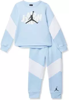 Детский набор Jordan Air Cool Crew Set, цвет Ice Blue