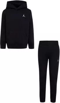 Детский набор Jordan Essential Pullover Set, черный