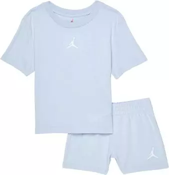 Детский набор Jordan Essential Shorts Set, цвет Light Marine