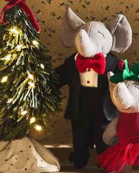 Детский набор мягких игрушек Zara Home Elephant Family, 3 предмета