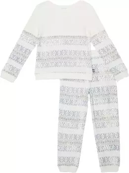Детский набор Splendid Littles Snowy Fair Isle Set, цвет Egret