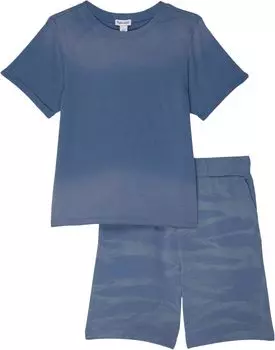 Детский набор Splendid Littles Spray Cloud Short Sleeve Set, цвет Cool Blue