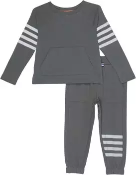 Детский набор Splendid Littles Stripe Long Sleeve Top & Pants Set, цвет Olive