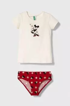 Детский набор United Colors of Benetton, бежевый