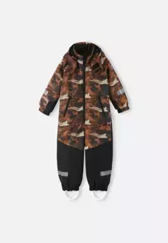 Детский непромокаемый комбинезон Kurikka Reima, цвет Cinnamon Brown