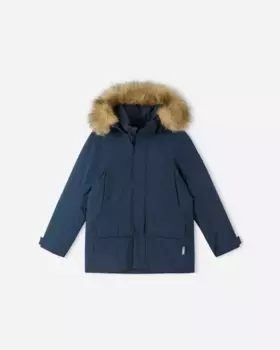 Детский непромокаемый пуховик Serkkula Reima, цвет Navy