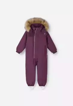 Детский непромокаемый зимний комбинезон Trondheim Reima, цвет Deep Purple