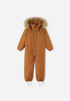 Детский непромокаемый зимний комбинезон Trondheim Reima, цвет Cinnamon Brown