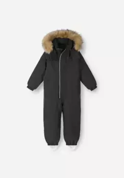 Детский непромокаемый зимний комбинезон Trondheim Reima, цвет Black