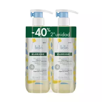Детский очищающий гель Bebe Duo Gel Limpiador Klorane, 2 UD