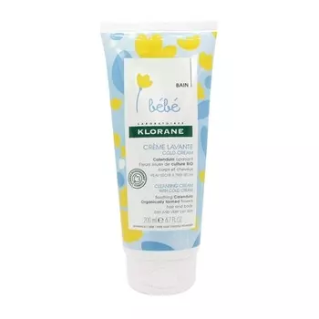 Детский очищающий крем 200мл, Klorane