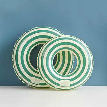 Детский плавательный круг SBART, плавательный круг для взрослых для мужчин и женщин, утолщенный большой спасательный круг, плавающее кольцо, предотвращающее опрокидывание, оливково-зеленая клетка 90#*2