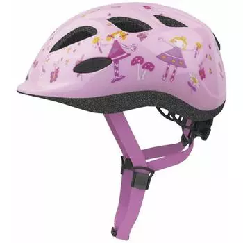Детский прогулочный шлем ABUS "Смайлик 2.0", палисандр / розовый