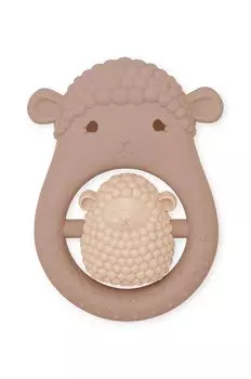 Детский прорезыватель Konges Sljd, коричневый