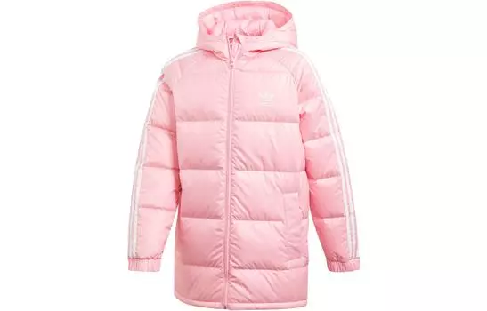Детский пуховик Adidas Originals, цвет Pink