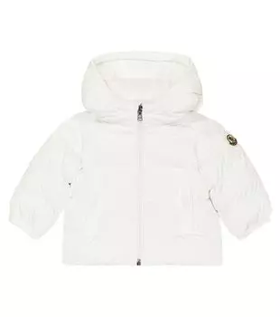 Детский пуховик эрика Moncler Enfant, белый